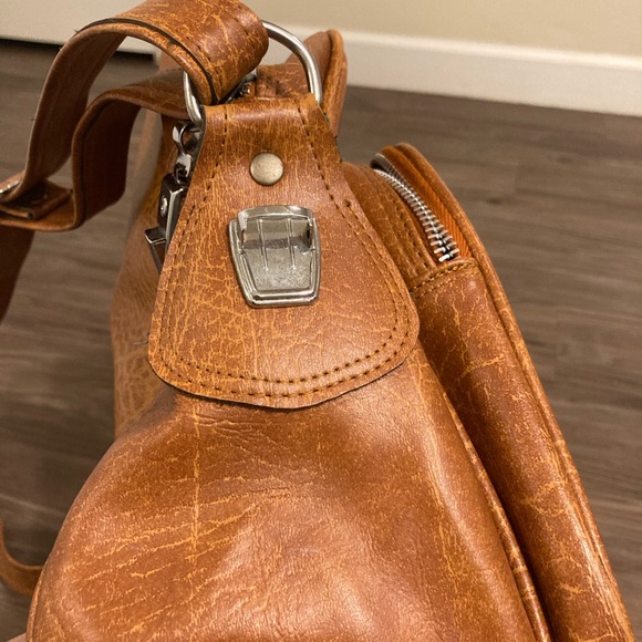 Three Star brown leather bag - Picture 7 of 10